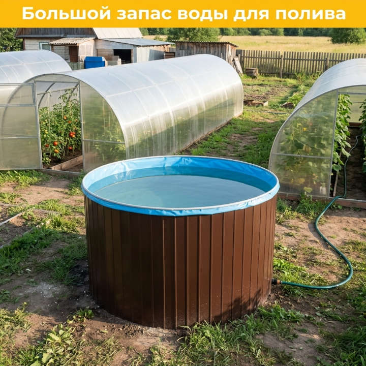 Емкость для воды сборная Дачник-3000