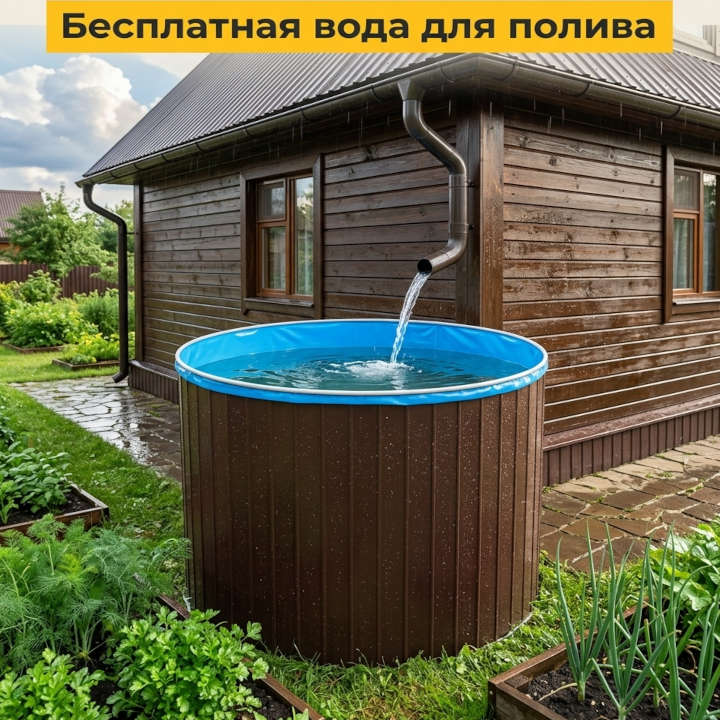 Емкость для воды сборная Дачник-3000
